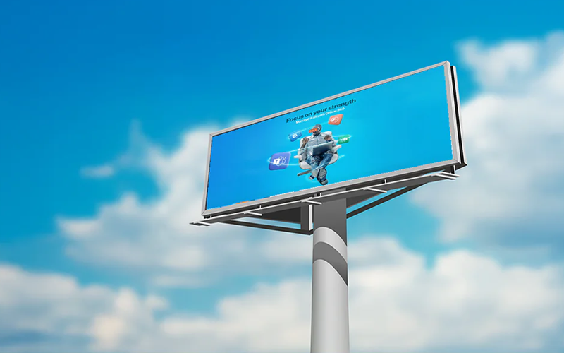 Outdoor Hoarding Sign Board